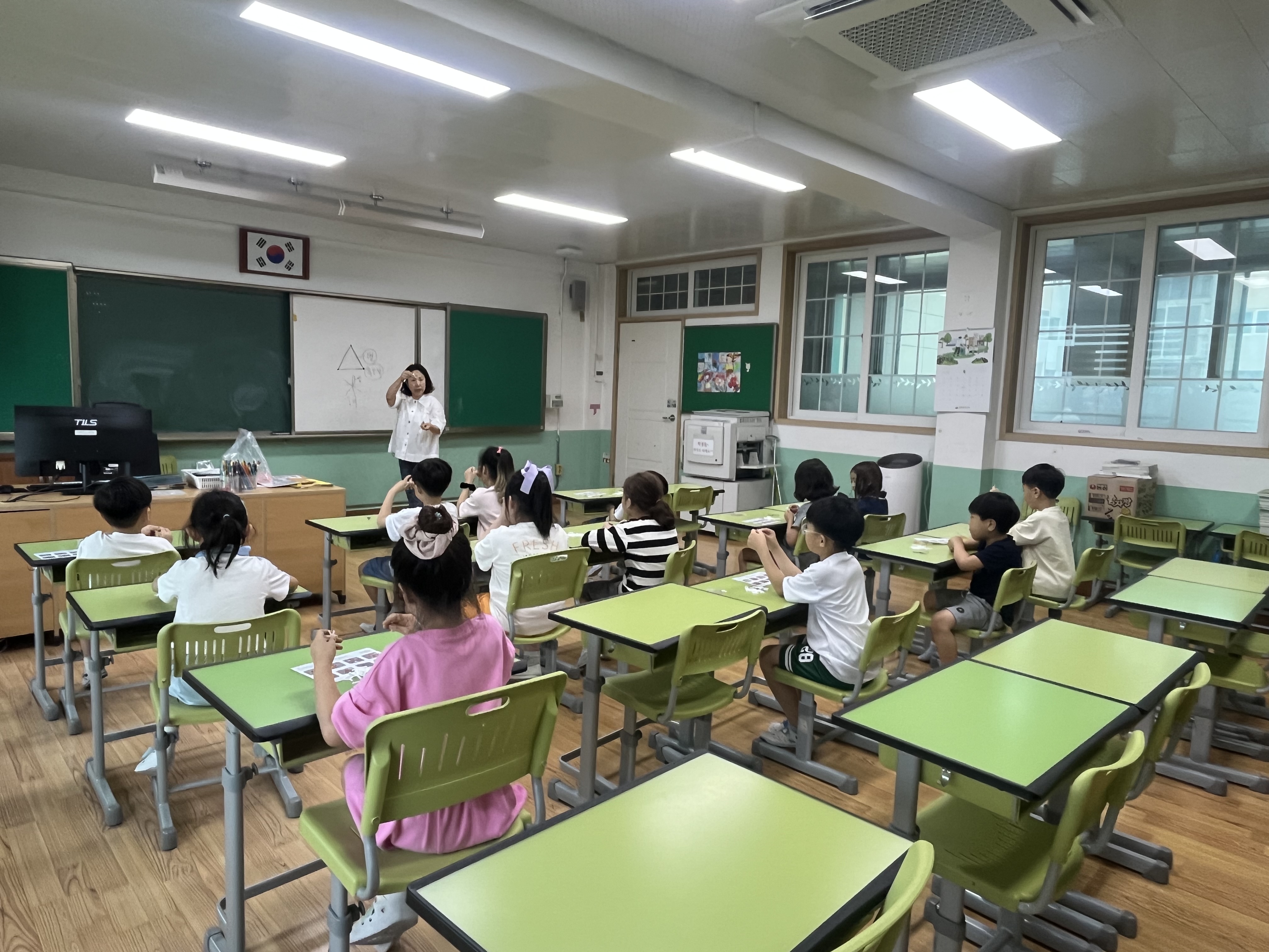 2025학년도 늘봄학교 공개수업(창의수학 1~2학년) 사진