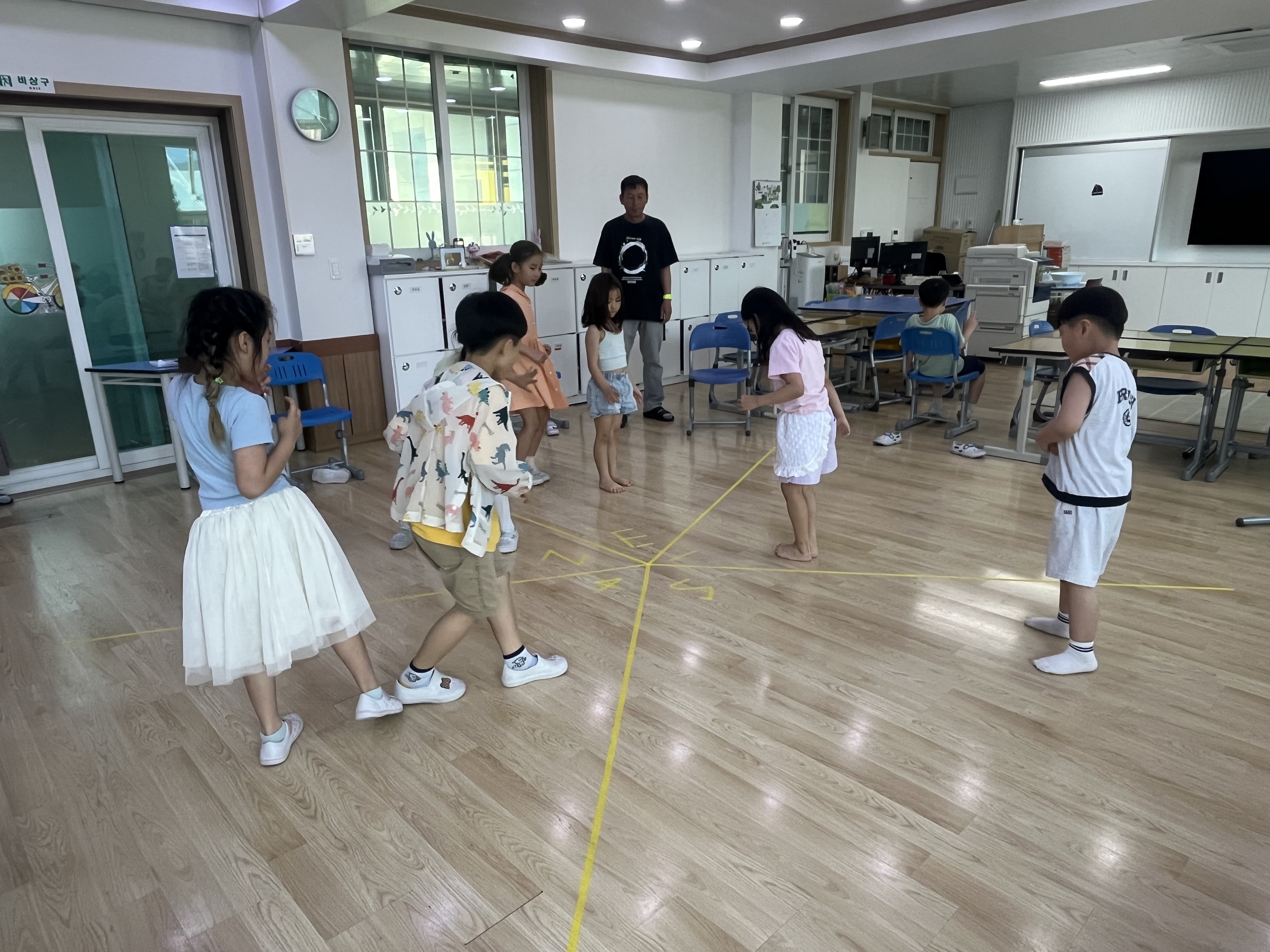 2025학년도 늘봄학교 공개수업(전래놀이 1학년) 사진